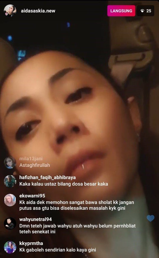 Aida Saskia PRank bunuh diri